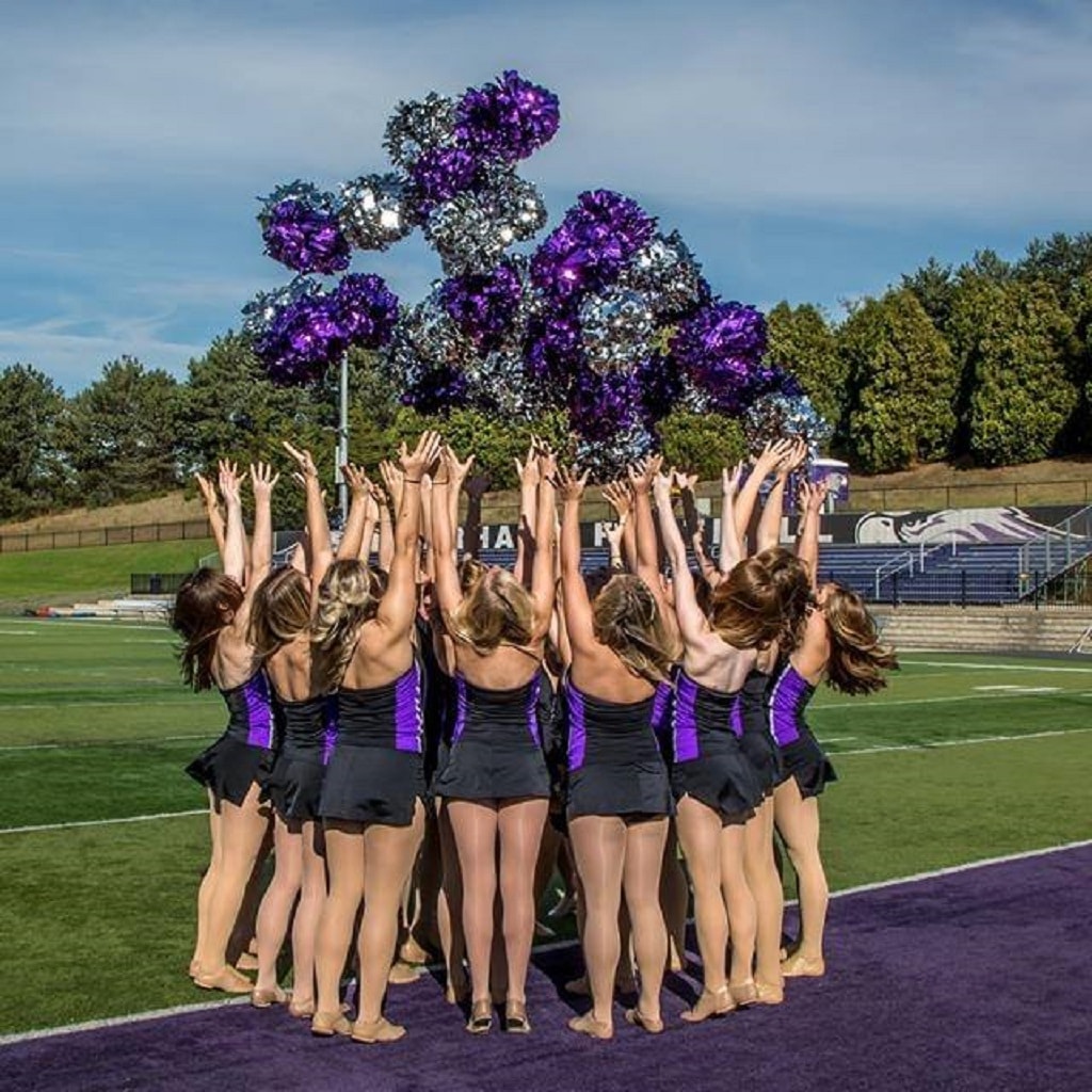 UW-W Dance Team Pom Pon Kids' Clinic - Whitewater Banner