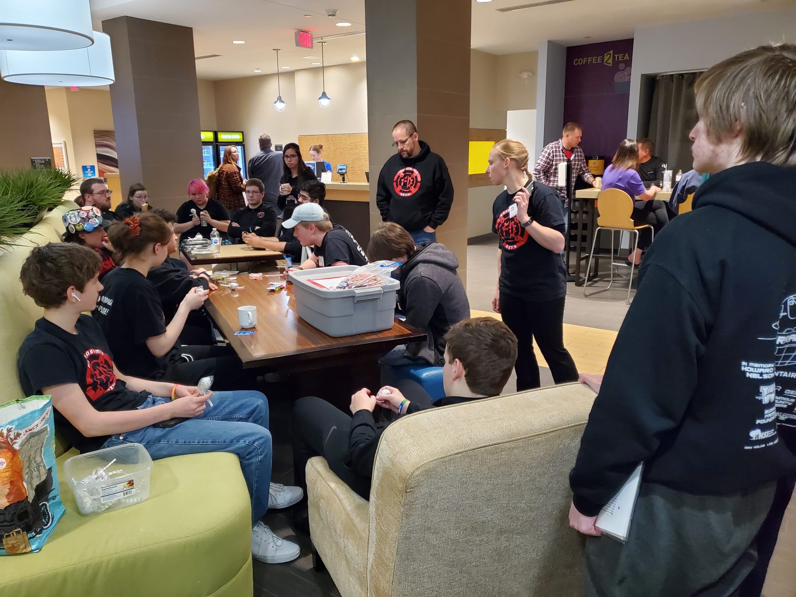 Team Meeting at the Hotel