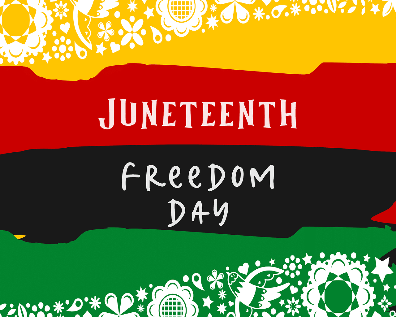 Happy Juneteenth Day Whitewater Banner