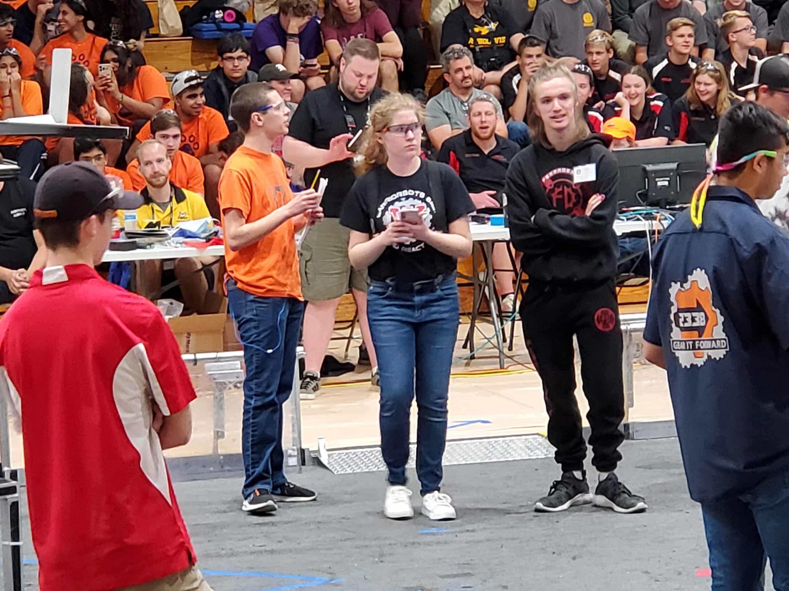 Team Reps on the Field During Alliance Selections