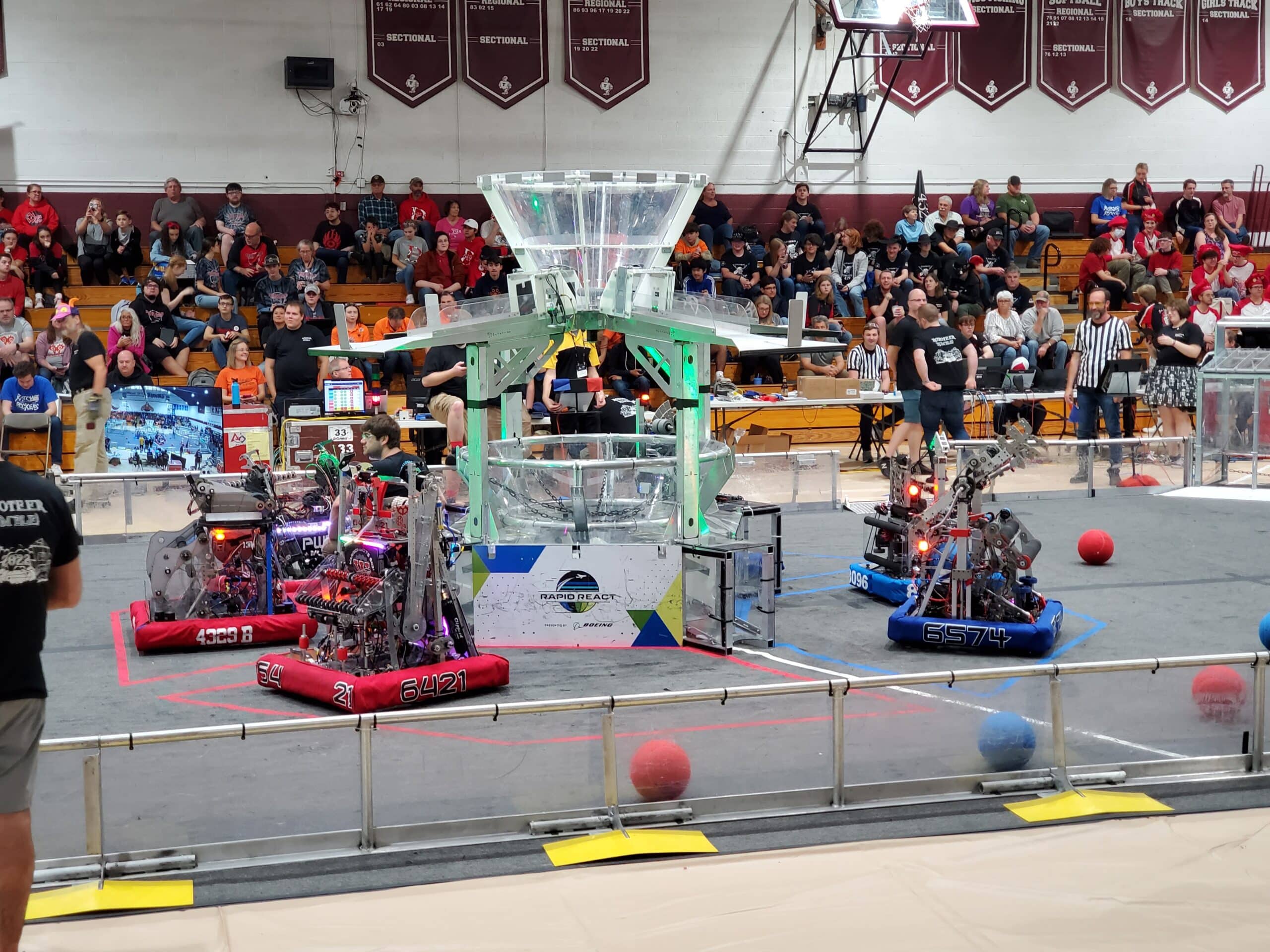 The Start of a Qualification Match