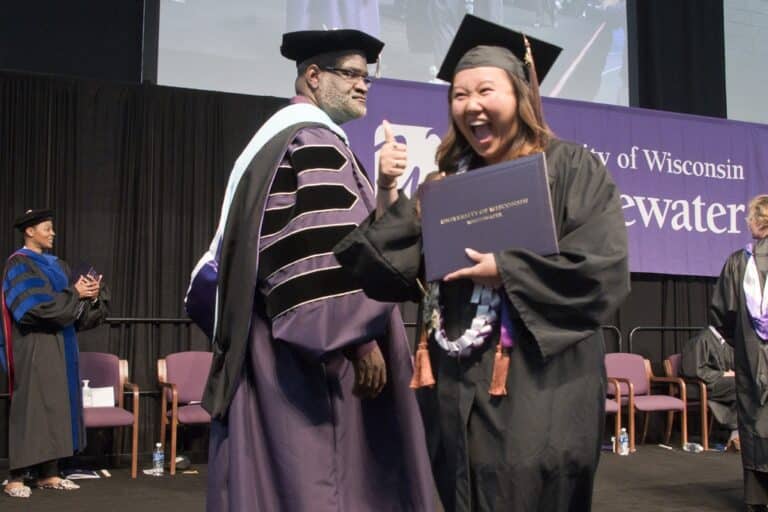UWW Graduation Photo Gallery Whitewater Banner