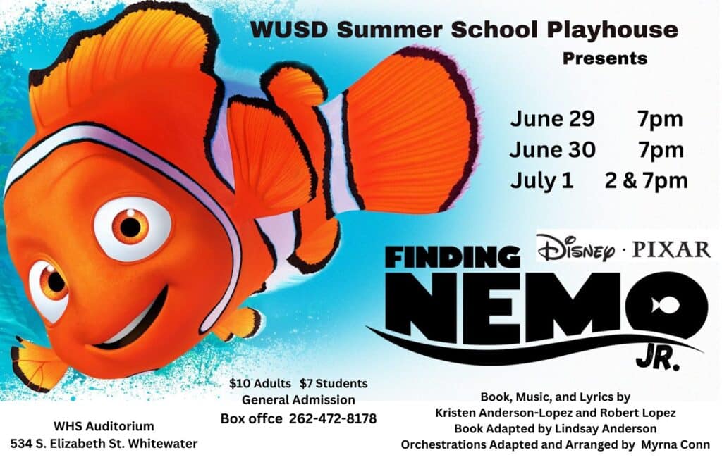 Duluth Playhouse  Disney's Finding Nemo Jr.