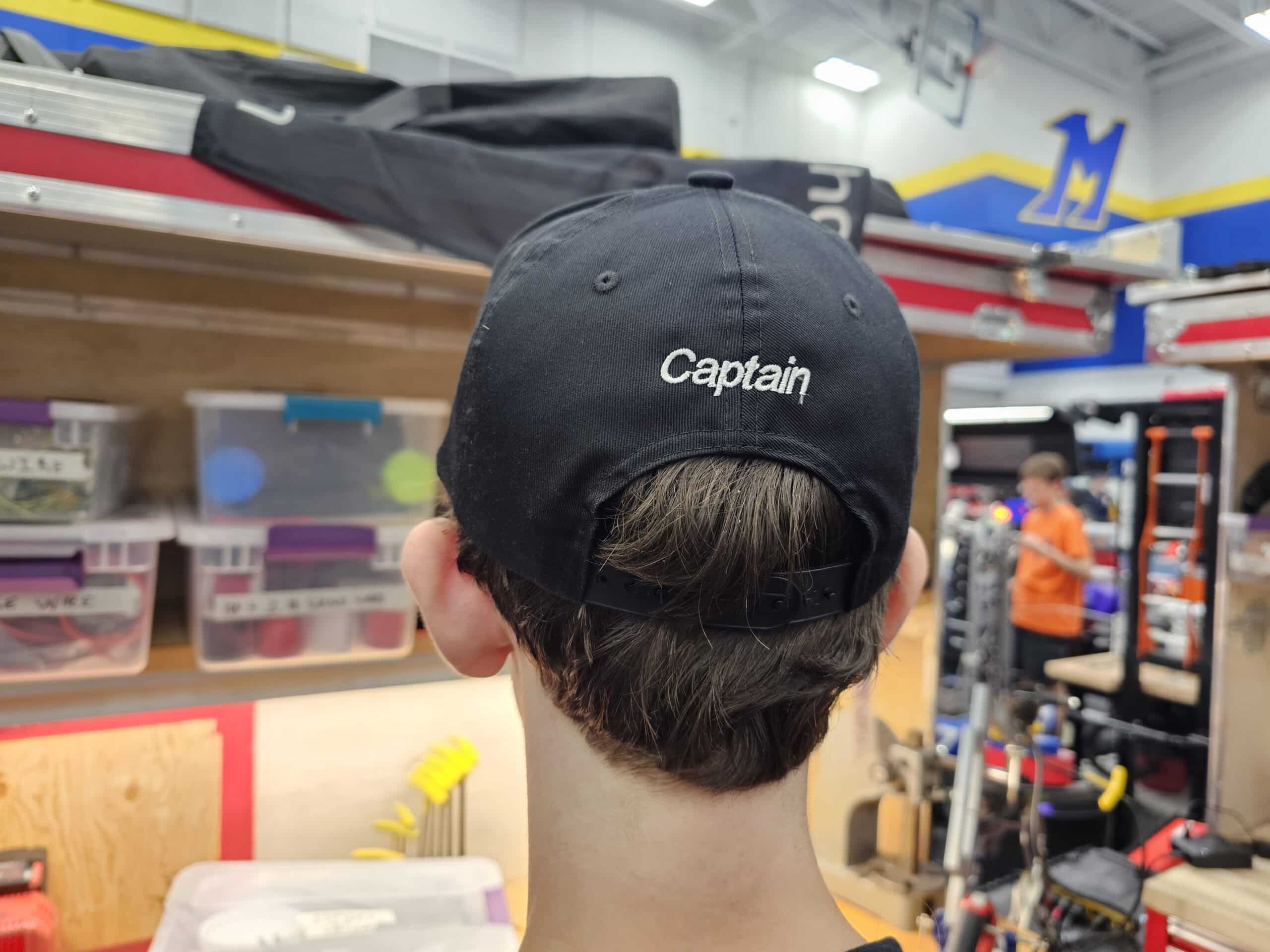 Instead of an arm band, each Alliance Captain was presented with an embroidered MROC cap to wear during the playoffs. Only the captain may speak with officials