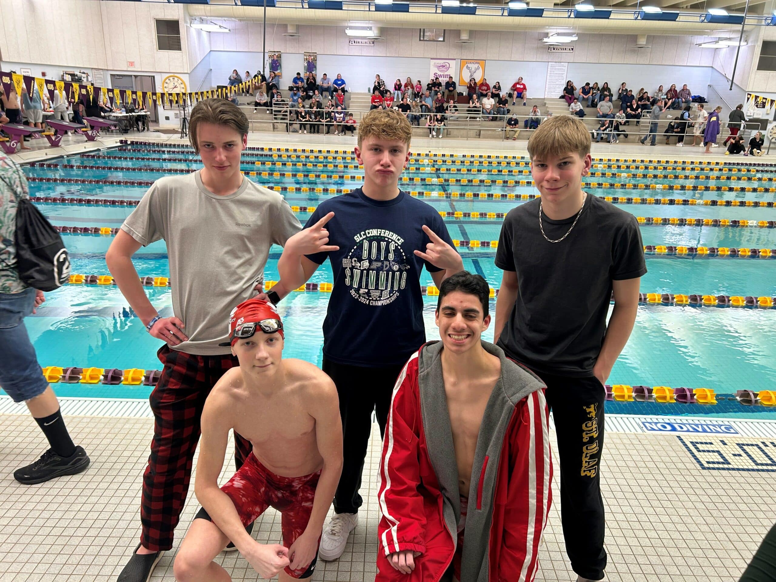 Swimmers Compete in JV Conference Meet - Whitewater Banner