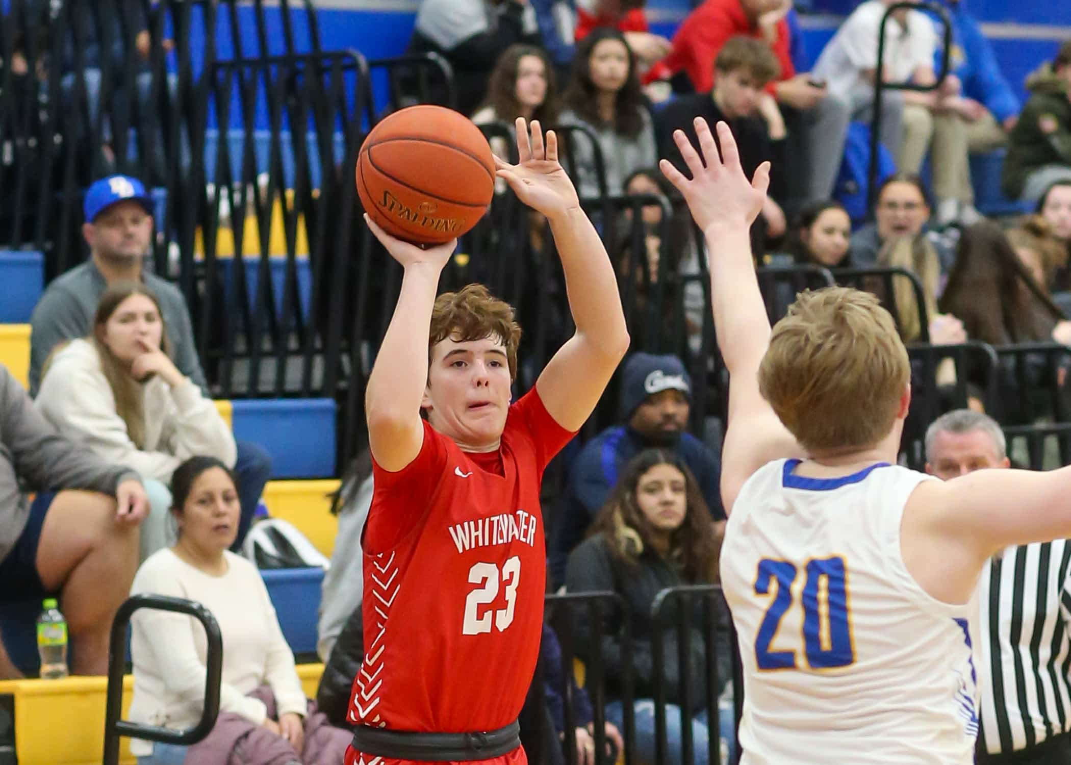 DelavanDarien Defeats Whippet Boys Whitewater Banner