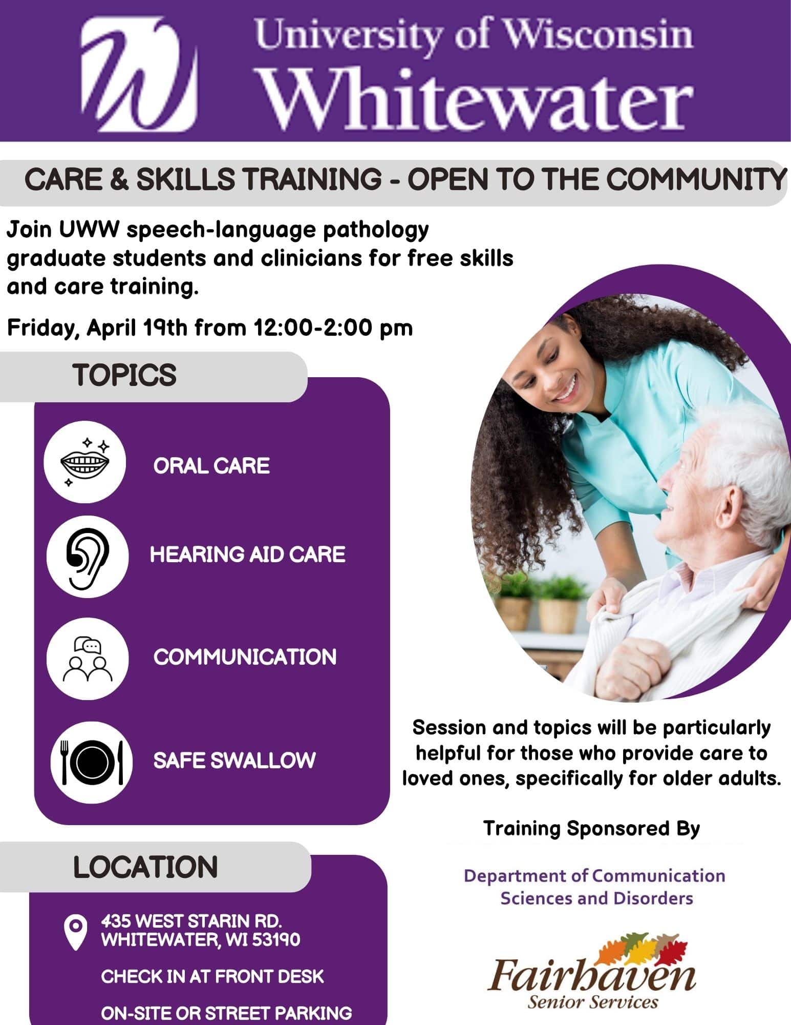 Care & Skills Training - Especially Helpful For Those Providing Care 