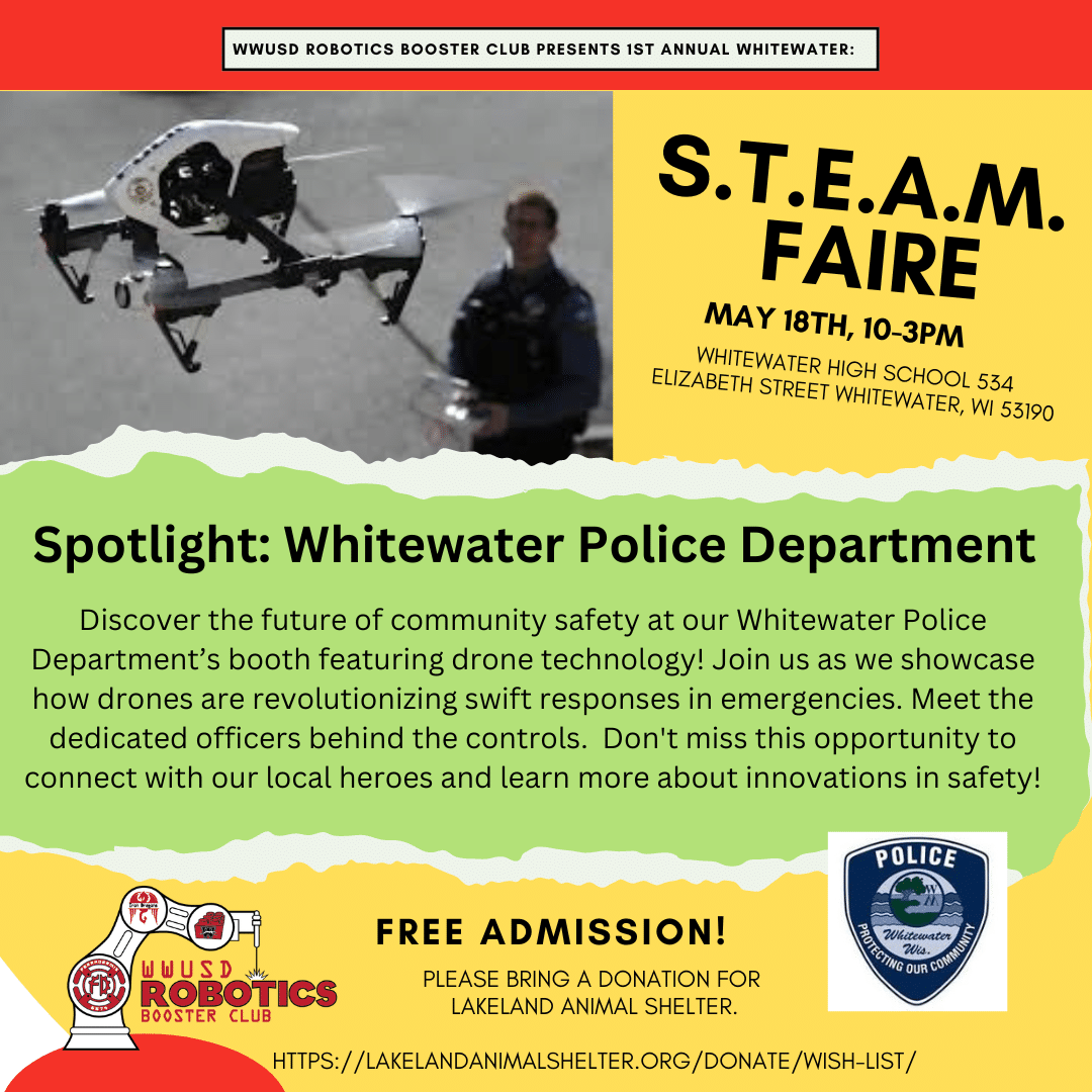 31 Whitewater Police Drones
