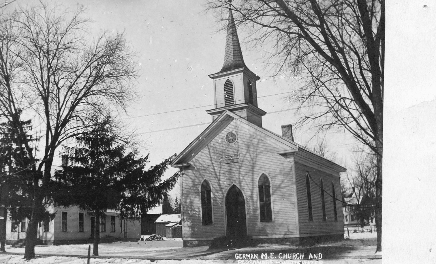 #FlashbackFriday with the Historical Society:  German M.E. Church c.1920’s