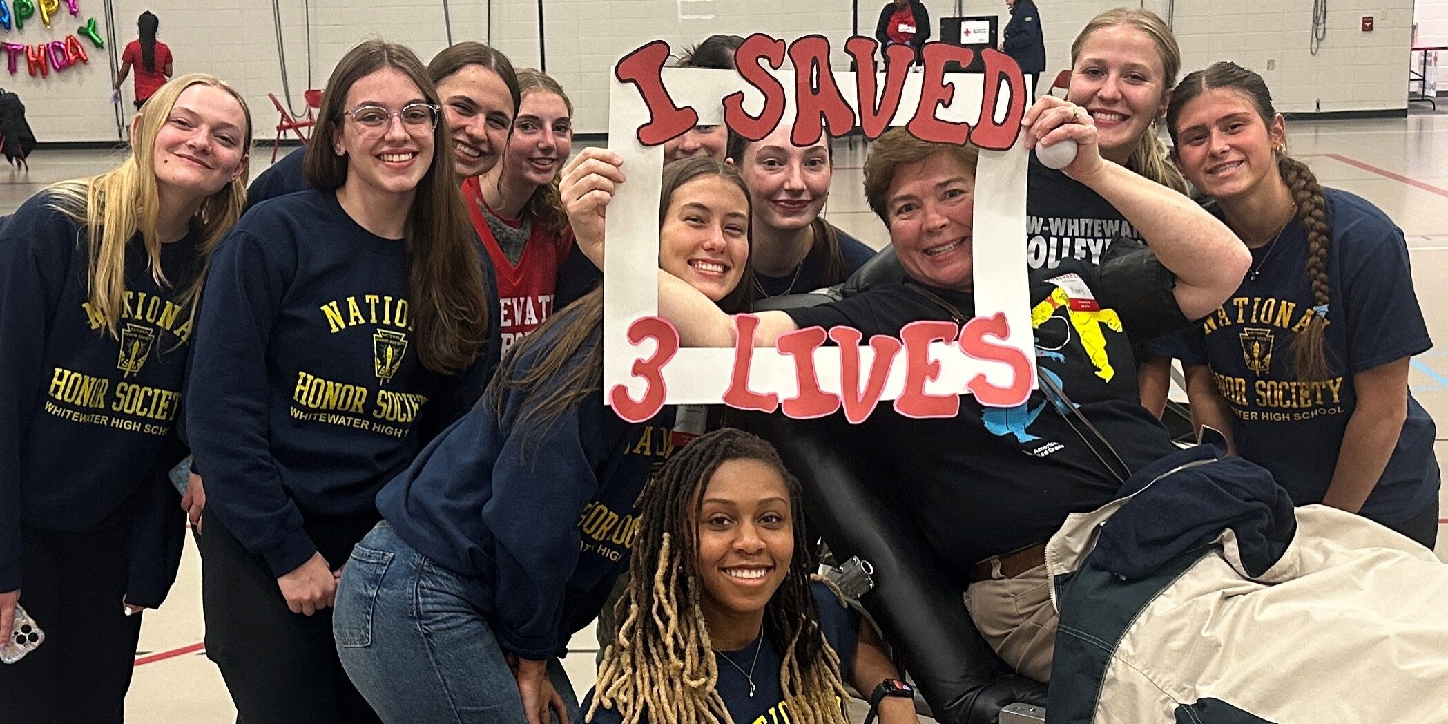2 Blood Drive Picture with Mary Taggart 2025