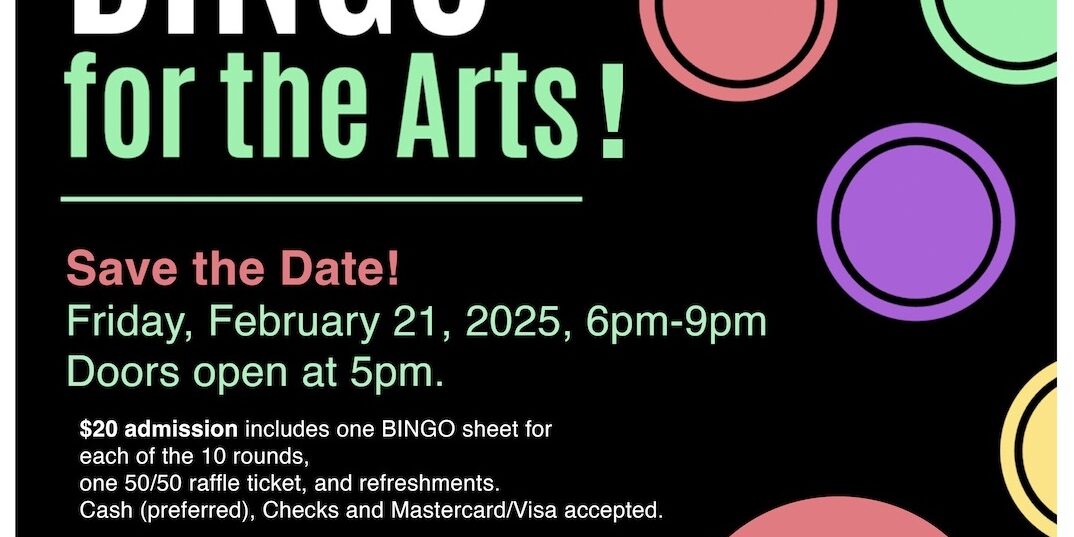 bingo for the arts crop