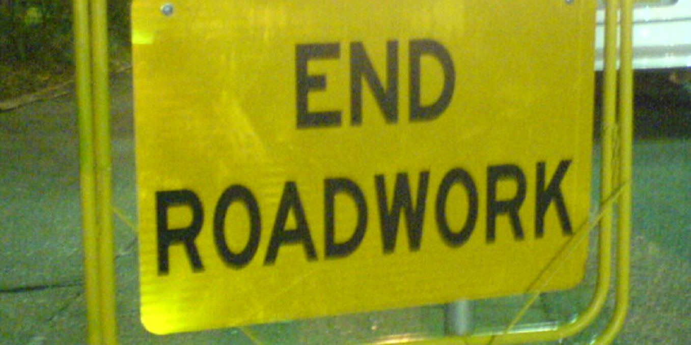 end roadwork