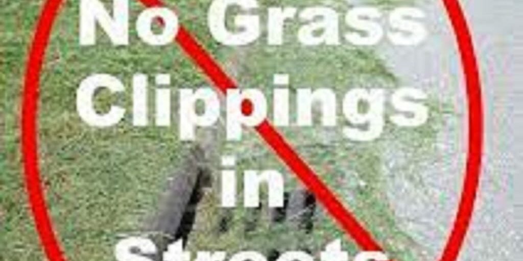 grass clippings prohibited