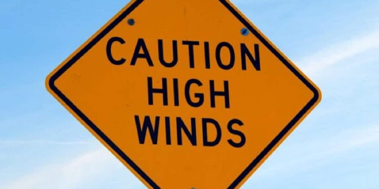 high winds